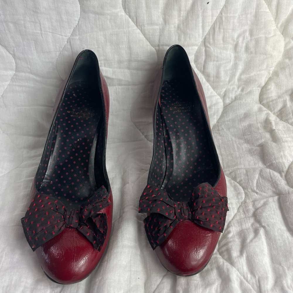 Moschino dot heels with bows